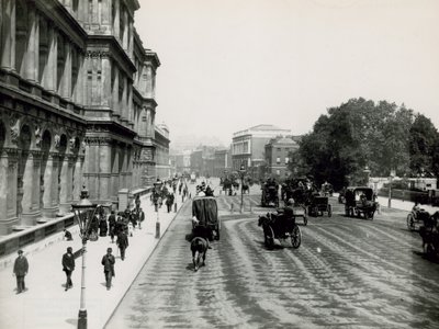 Allgemeine Ansicht von Whitehall von English Photographer